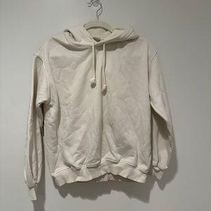 H&M cream hoodie